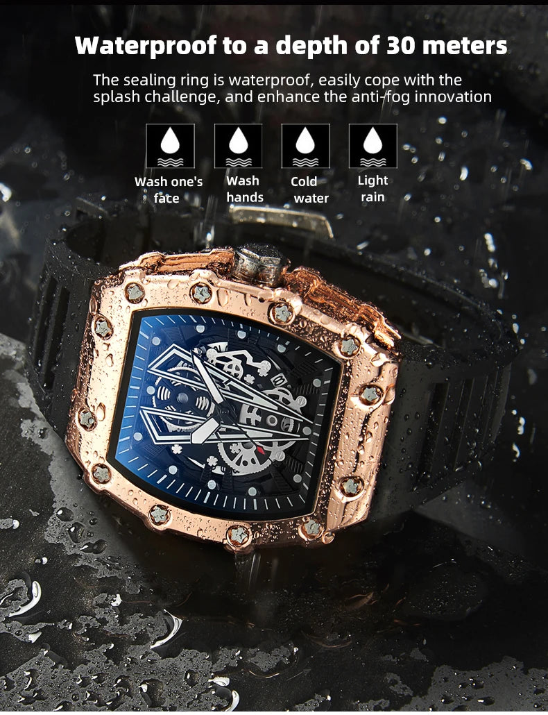 Waterproof Luminous Quartz Watch