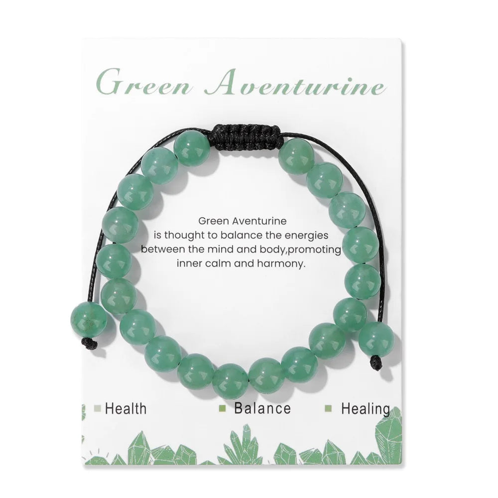 New Natural Stone Amethysts Bracelet