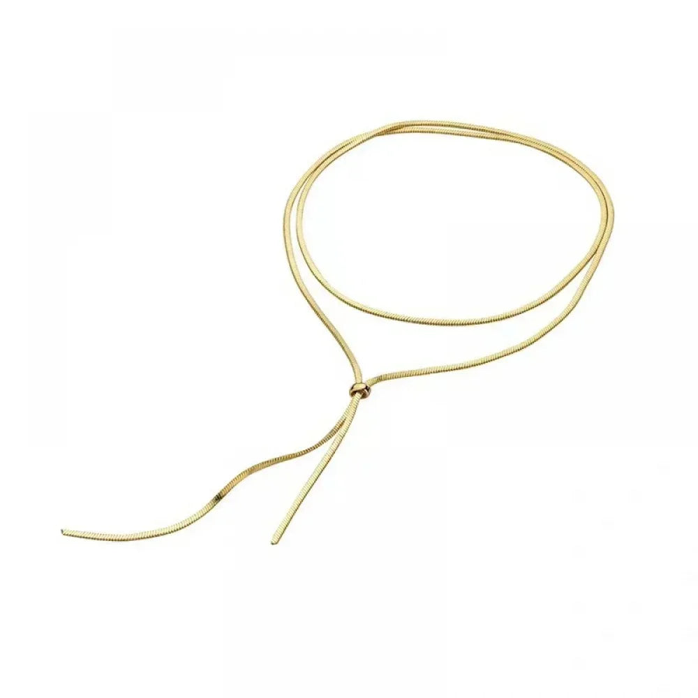 Exquisite Women's Light Luxury Pull-Out Necklace