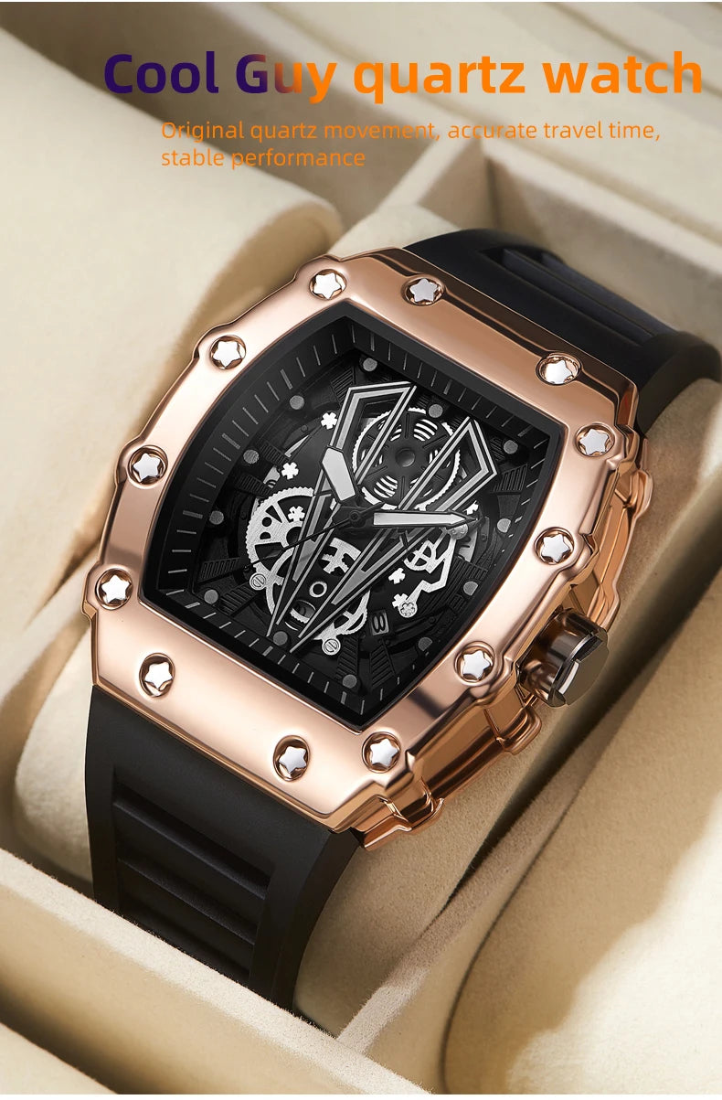 Waterproof Luminous Quartz Watch
