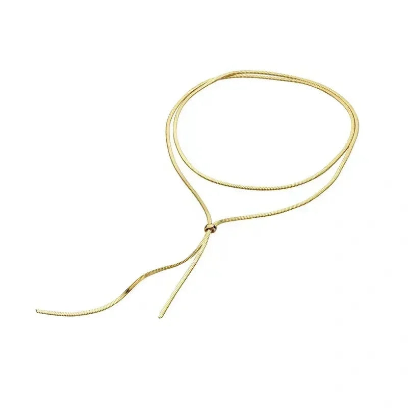 Exquisite Women's Light Luxury Pull-Out Necklace