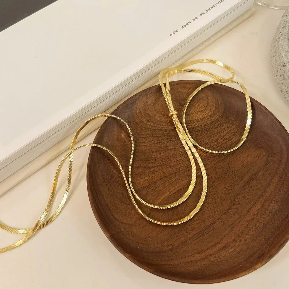 Exquisite Women's Light Luxury Pull-Out Necklace