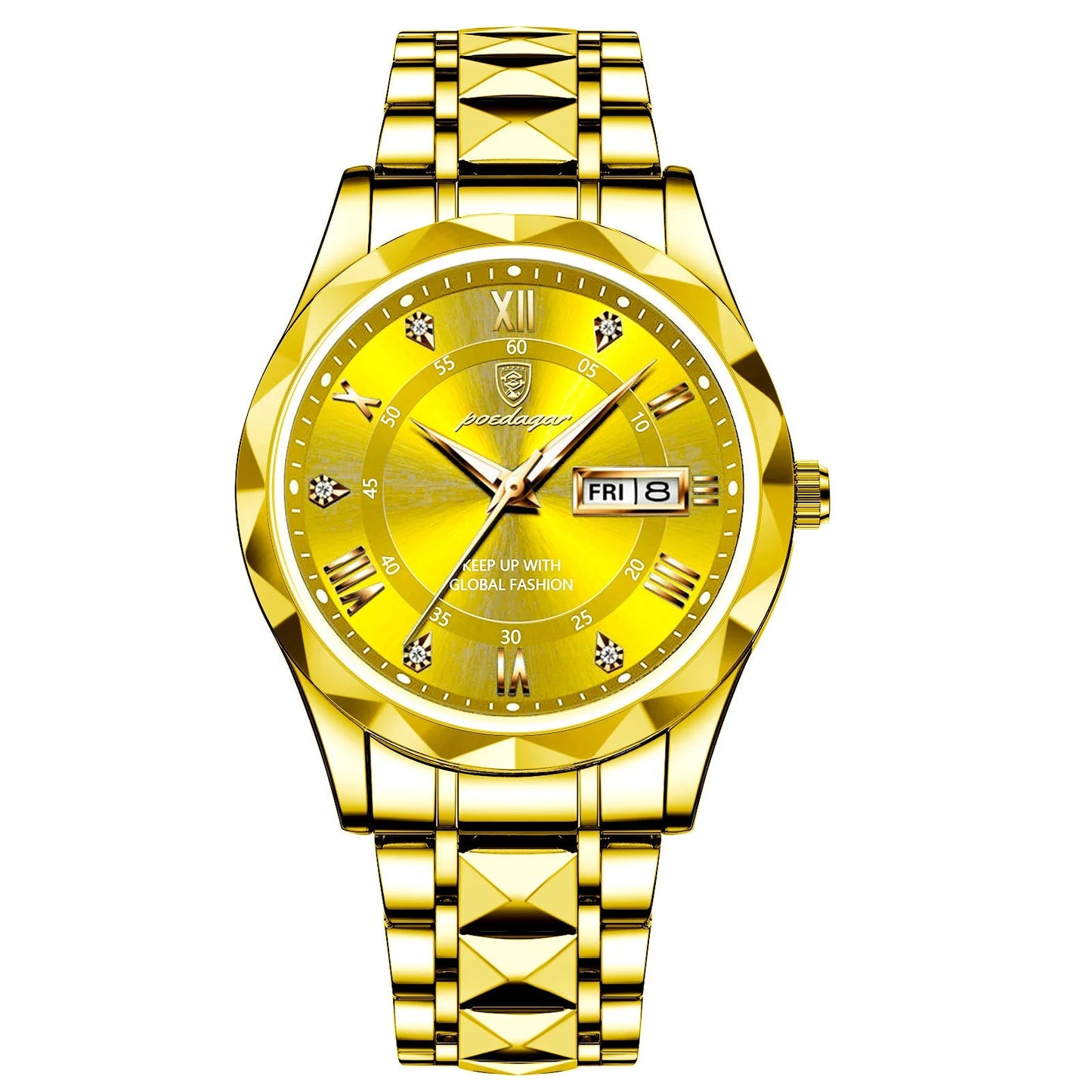 Luxury Waterproof Stainless - Steel Men's Watch
