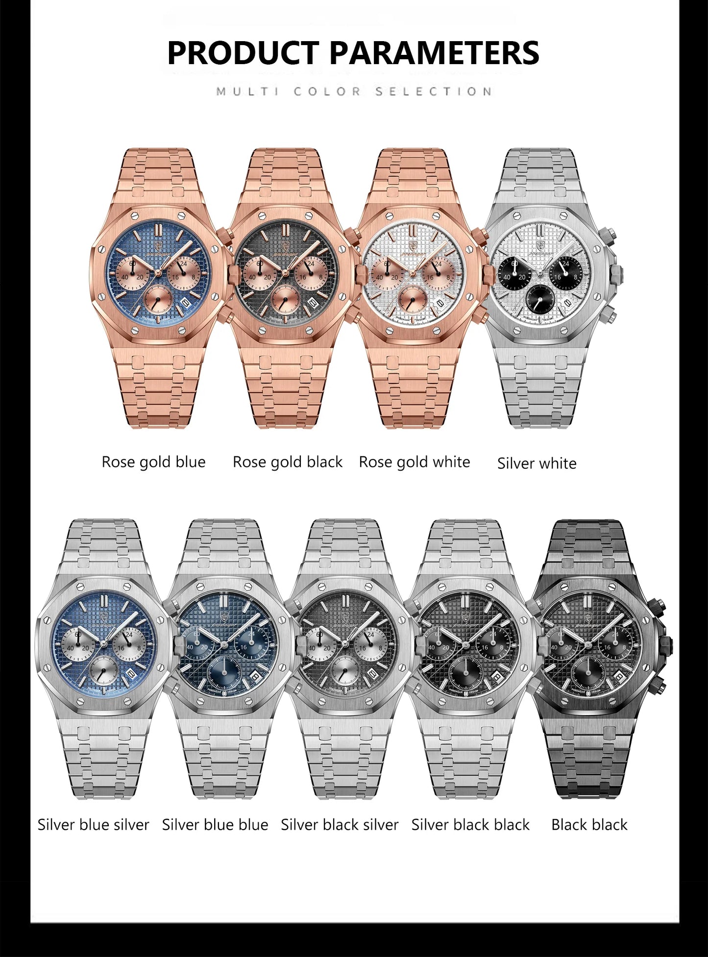 Men’s Quartz Chronograph Watch