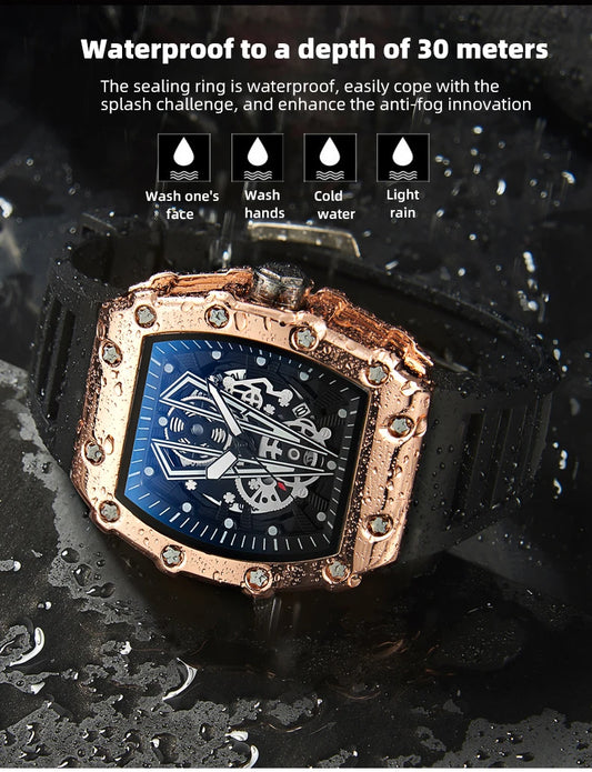 Waterproof Luminous Quartz Watch