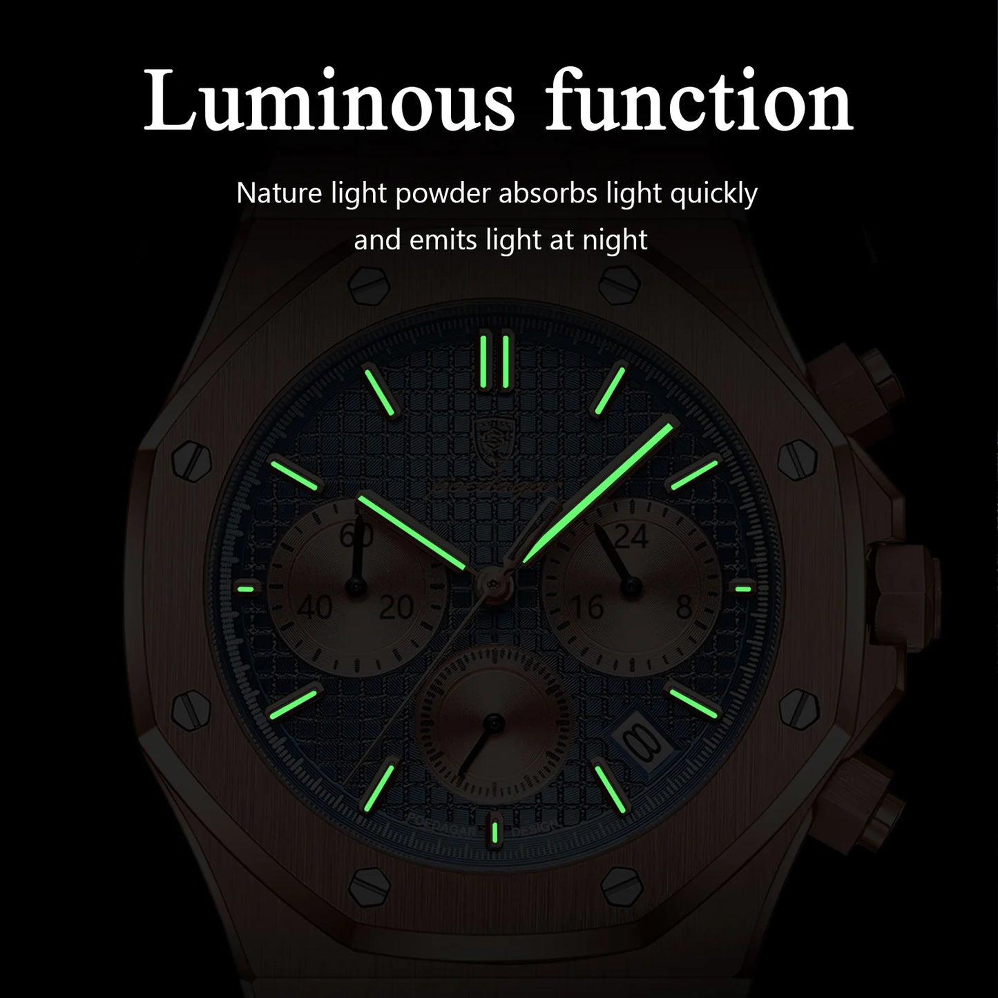 Men’s Quartz Chronograph Watch