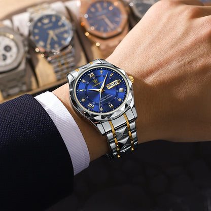 Luxury Waterproof Stainless - Steel Men's Watch