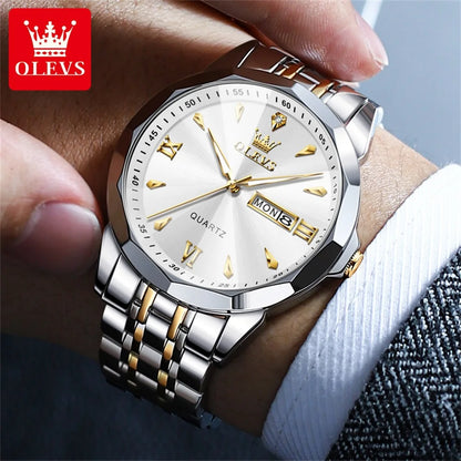 OLEVS 9998 Quartz Couple Watches Original