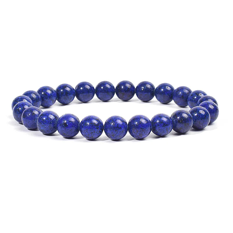 Natural Gemstone Beaded Bracelet for Men & Women