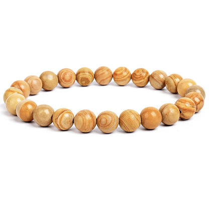 Natural Gemstone Beaded Bracelet for Men & Women