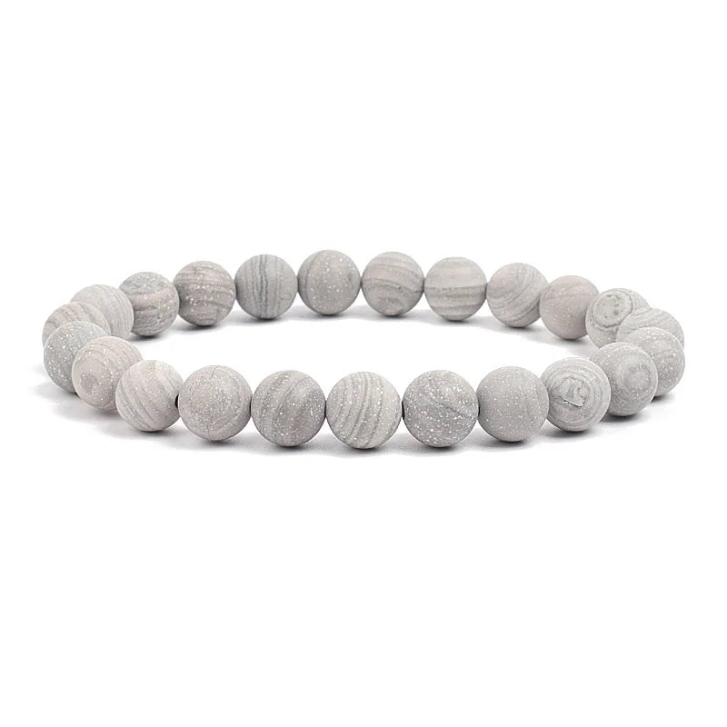 Natural Gemstone Beaded Bracelet for Men & Women