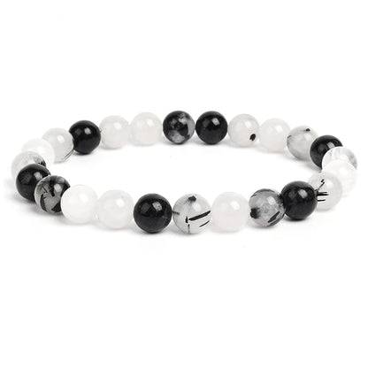 Natural Gemstone Beaded Bracelet for Men & Women