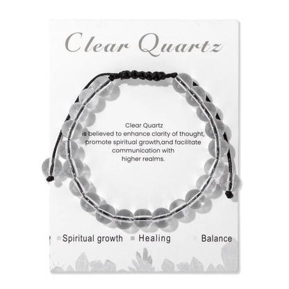 New Natural Stone Amethysts Bracelet