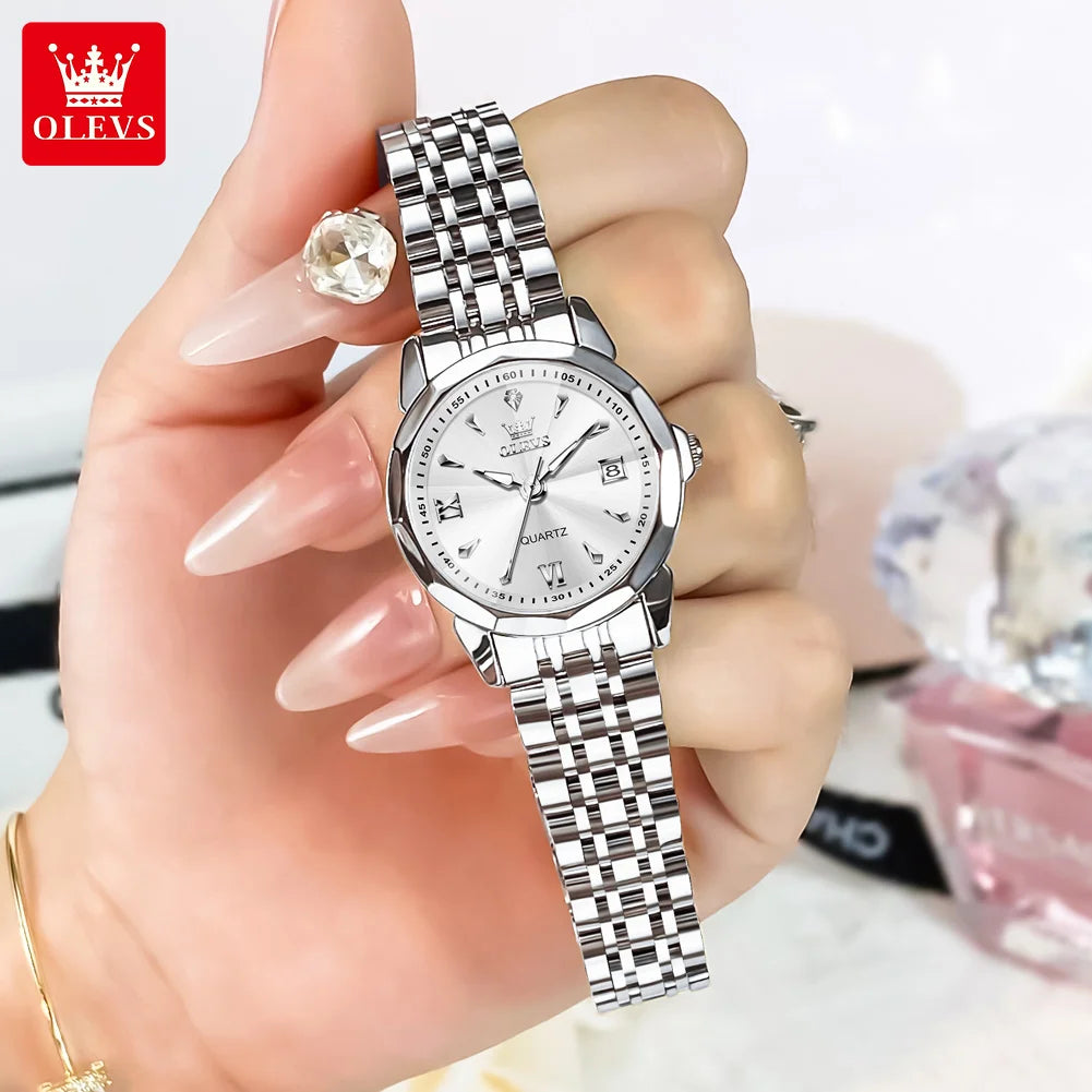 OLEVS 9998 Quartz Couple Watches Original