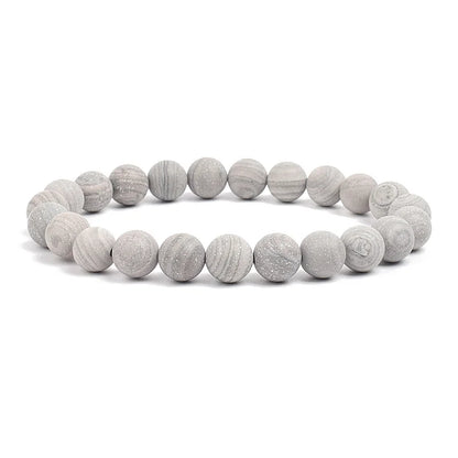 Natural Gemstone Beaded Bracelet for Men & Women
