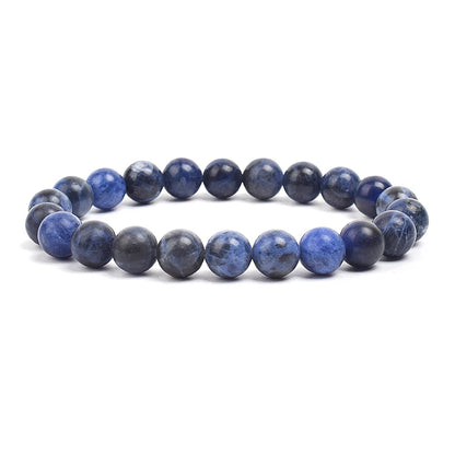 Natural Gemstone Beaded Bracelet for Men & Women