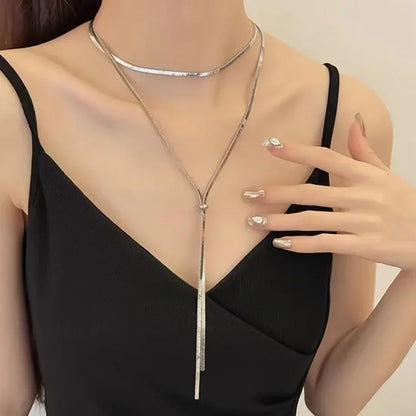 Exquisite Women's Light Luxury Pull-Out Necklace