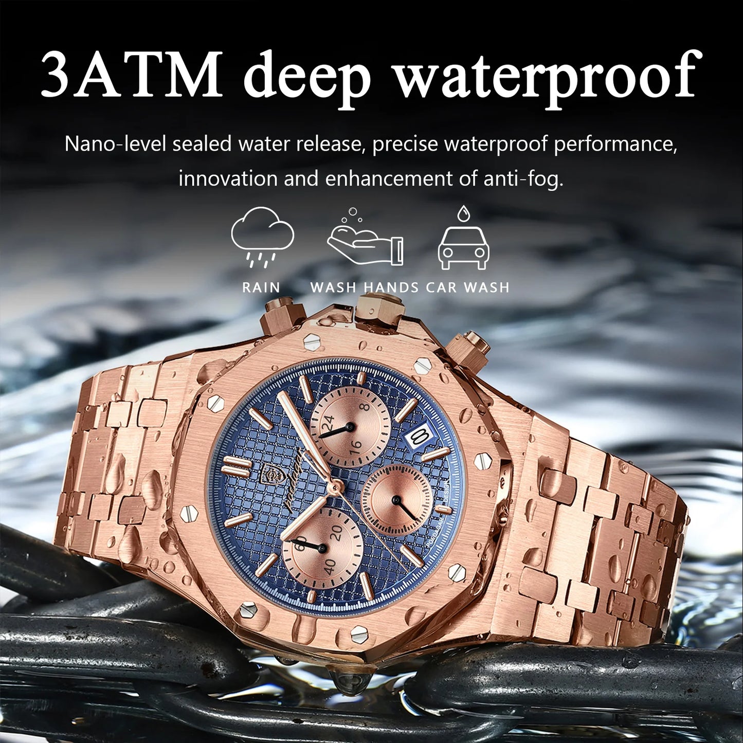 Men’s Quartz Chronograph Watch