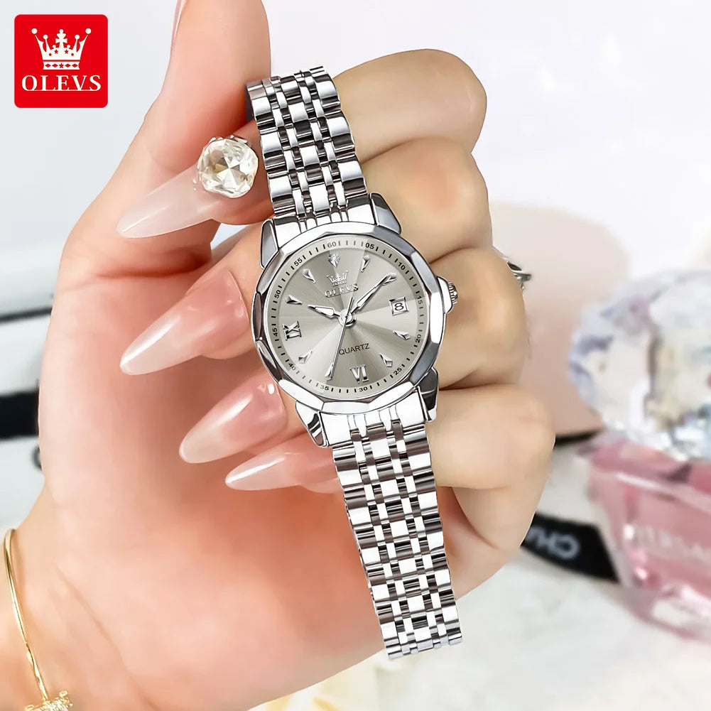 OLEVS 9998 Quartz Couple Watches Original