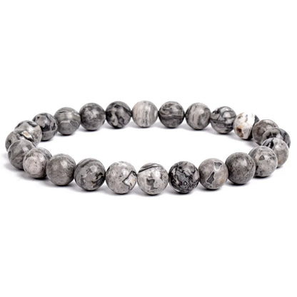 Natural Gemstone Beaded Bracelet for Men & Women