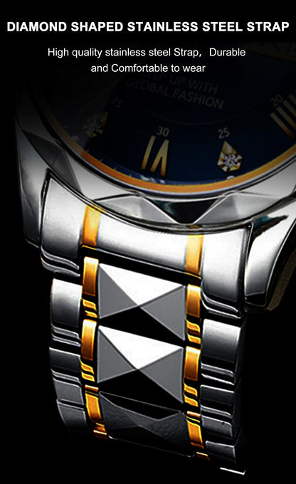 Luxury Waterproof Stainless - Steel Men's Watch
