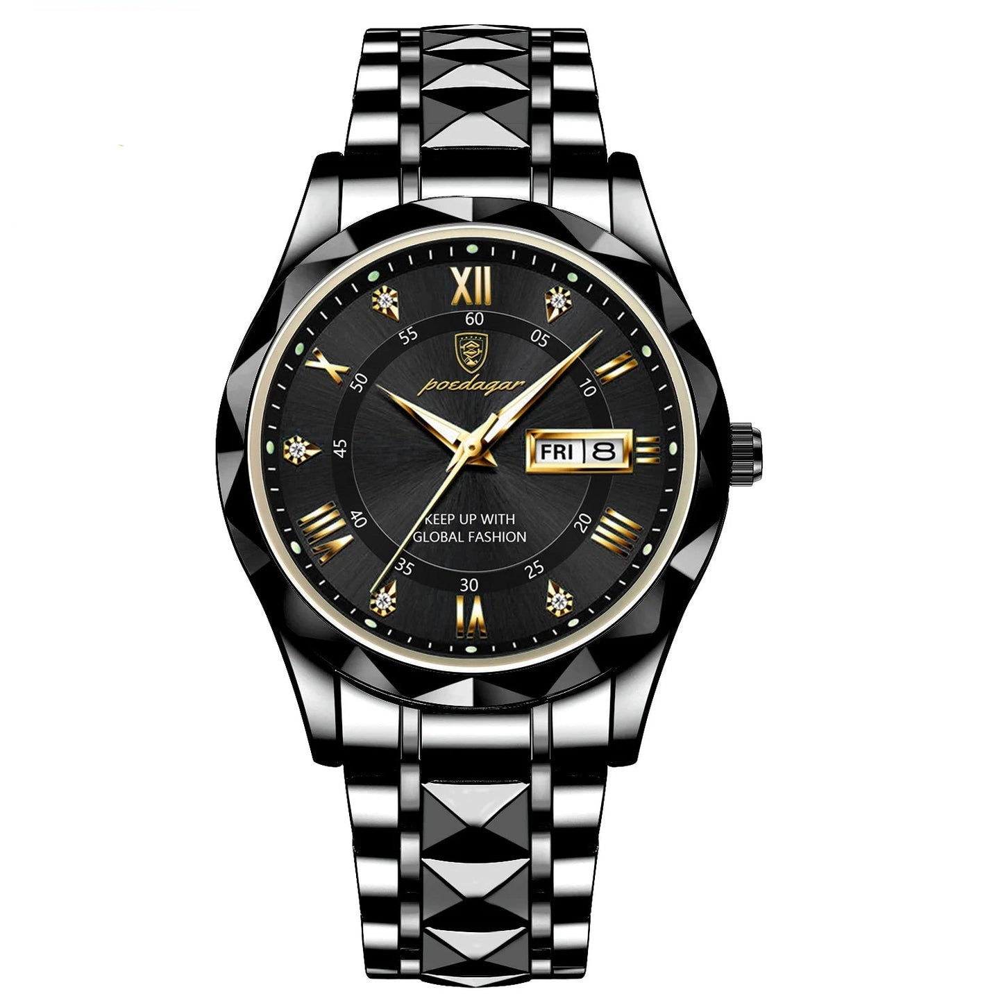 Luxury Waterproof Stainless - Steel Men's Watch
