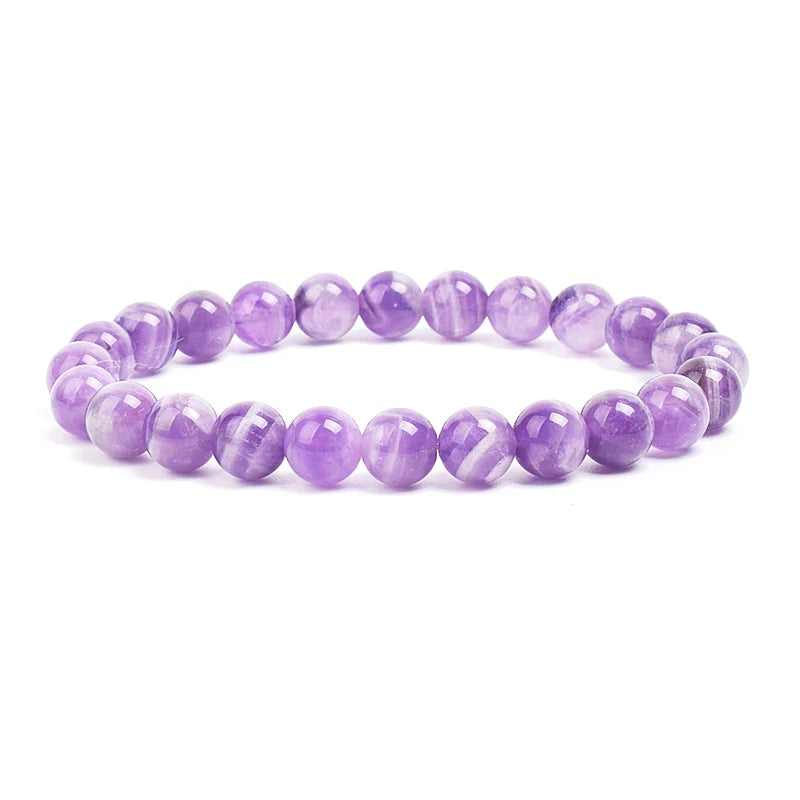 Natural Gemstone Beaded Bracelet for Men & Women