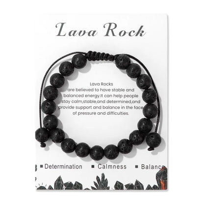 New Natural Stone Amethysts Bracelet