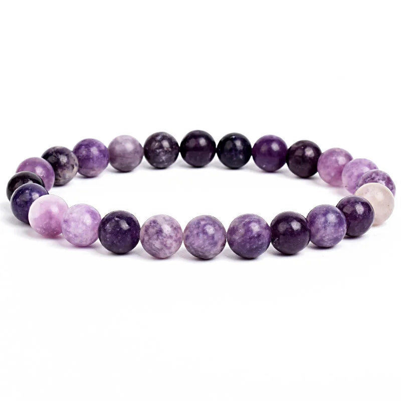 Natural Gemstone Beaded Bracelet for Men & Women