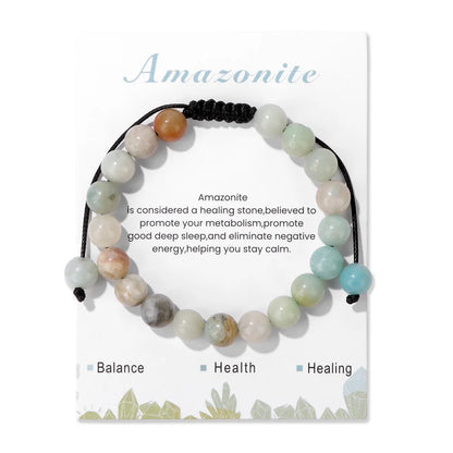 New Natural Stone Amethysts Bracelet