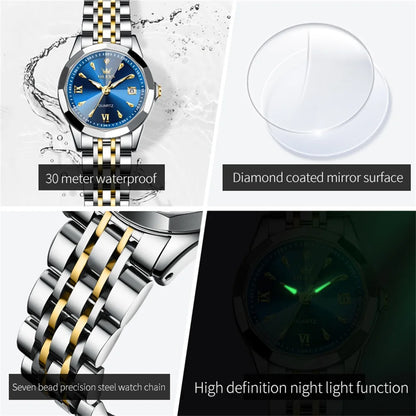 OLEVS 9998 Quartz Couple Watches Original