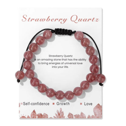 New Natural Stone Amethysts Bracelet