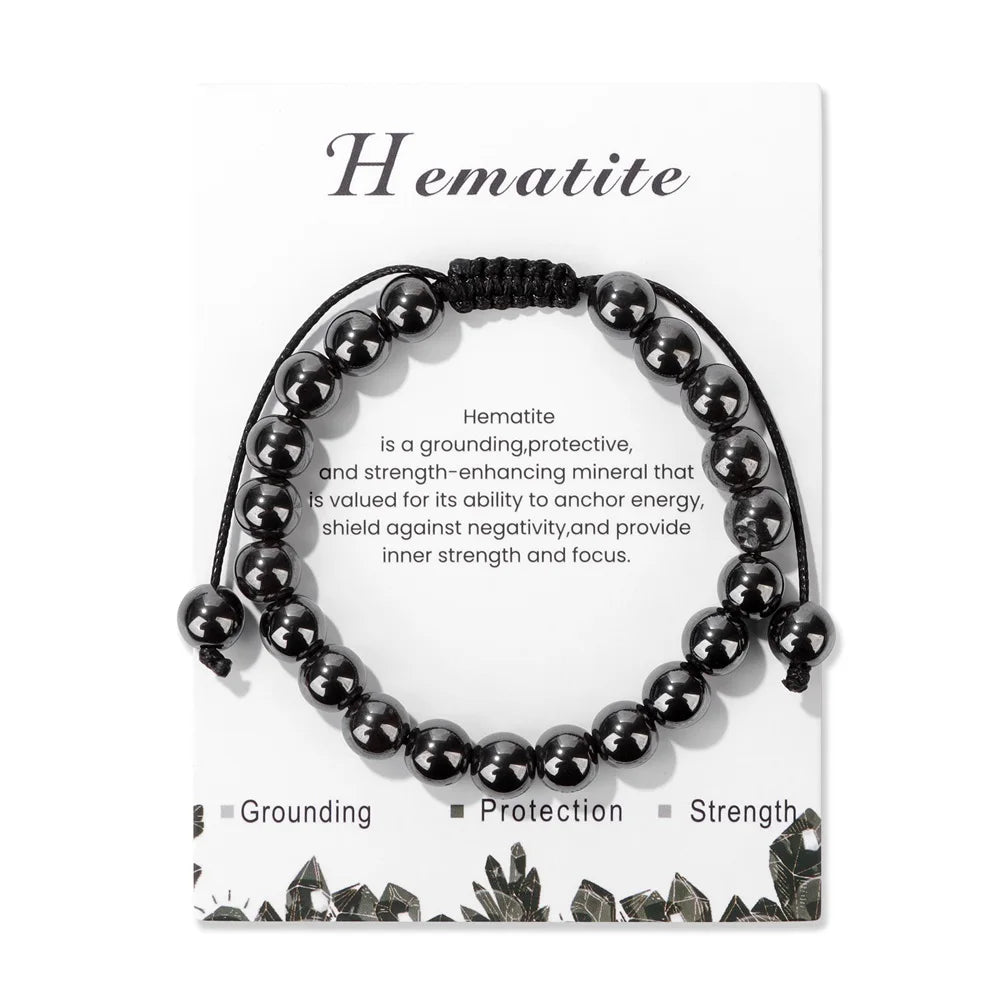 New Natural Stone Amethysts Bracelet