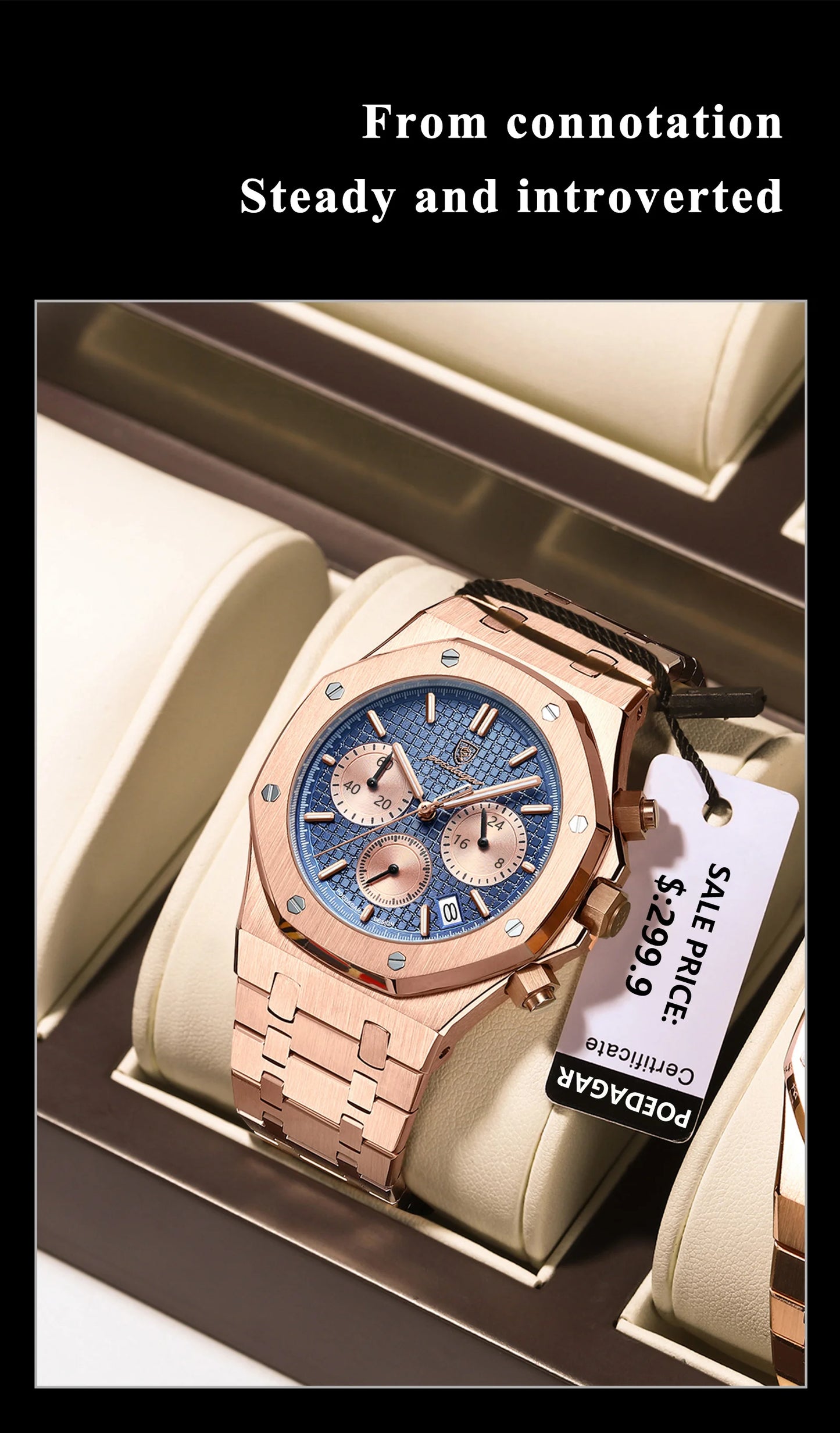 Men’s Quartz Chronograph Watch