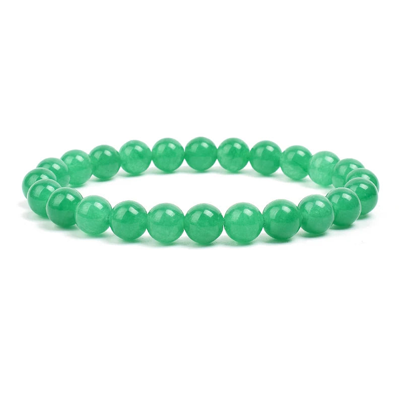 Natural Gemstone Beaded Bracelet for Men & Women