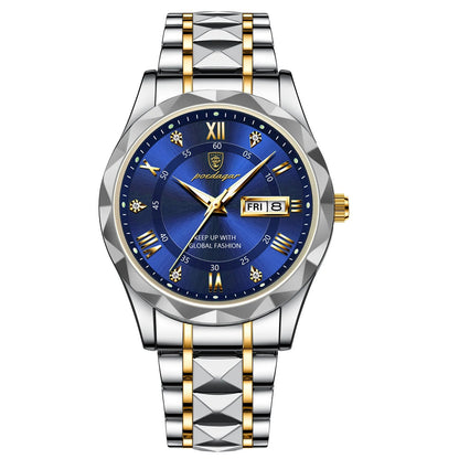 Luxury Waterproof Stainless - Steel Men's Watch