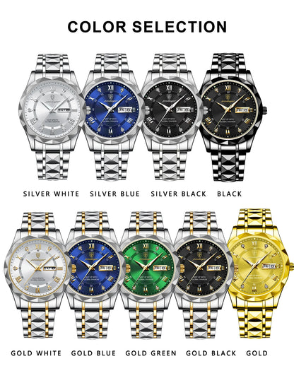 Luxury Waterproof Stainless - Steel Men's Watch