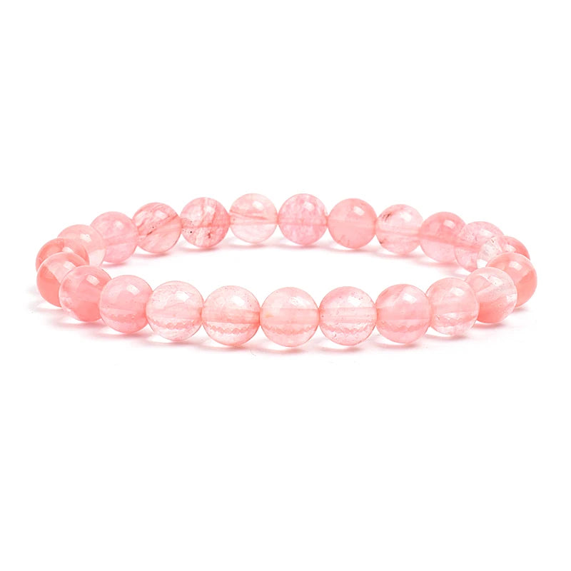 Natural Gemstone Beaded Bracelet for Men & Women