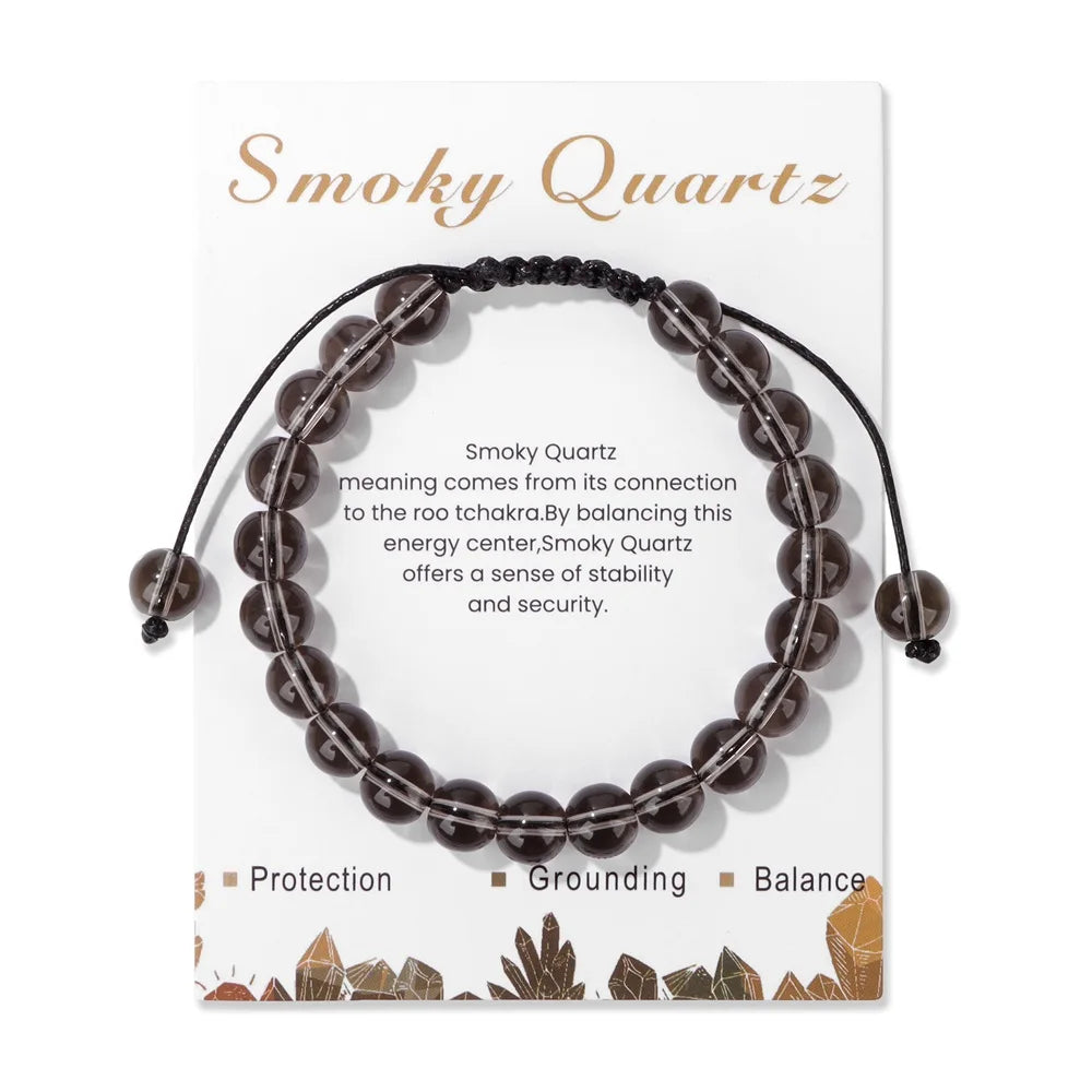 New Natural Stone Amethysts Bracelet