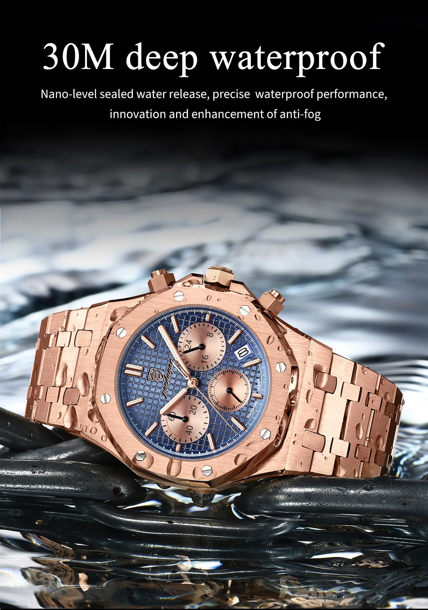 Men’s Quartz Chronograph Watch
