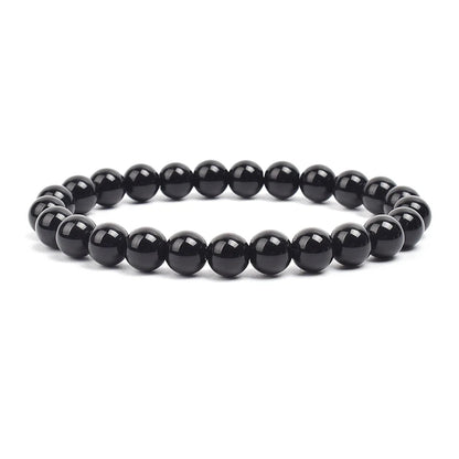 Natural Gemstone Beaded Bracelet for Men & Women