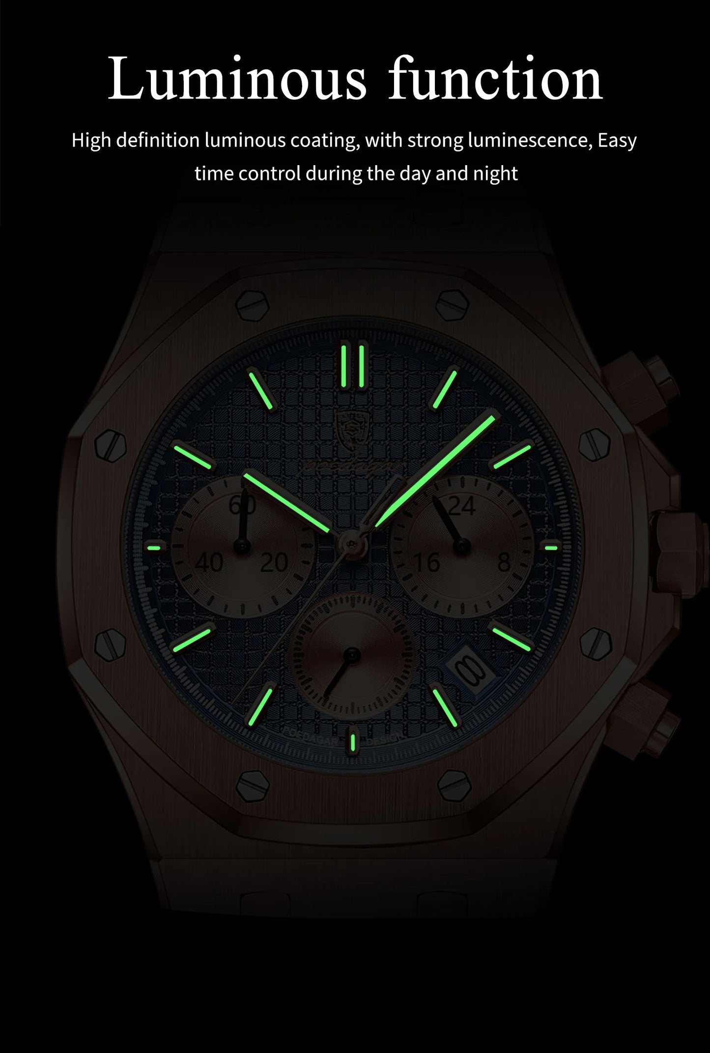 Men’s Quartz Chronograph Watch