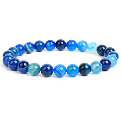 Natural Gemstone Beaded Bracelet for Men & Women