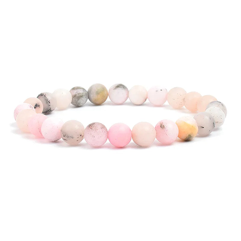 Natural Gemstone Beaded Bracelet for Men & Women