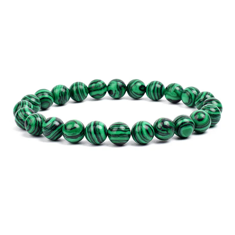 Natural Gemstone Beaded Bracelet for Men & Women