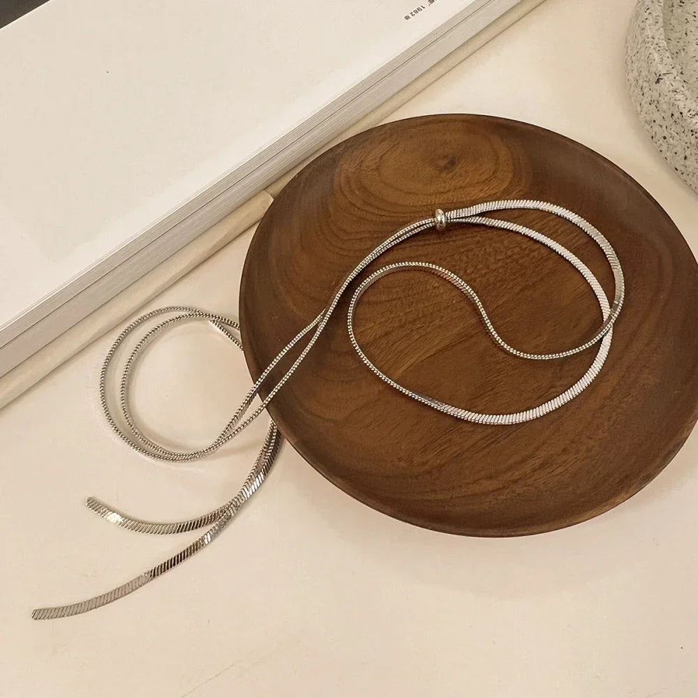 Exquisite Women's Light Luxury Pull-Out Necklace