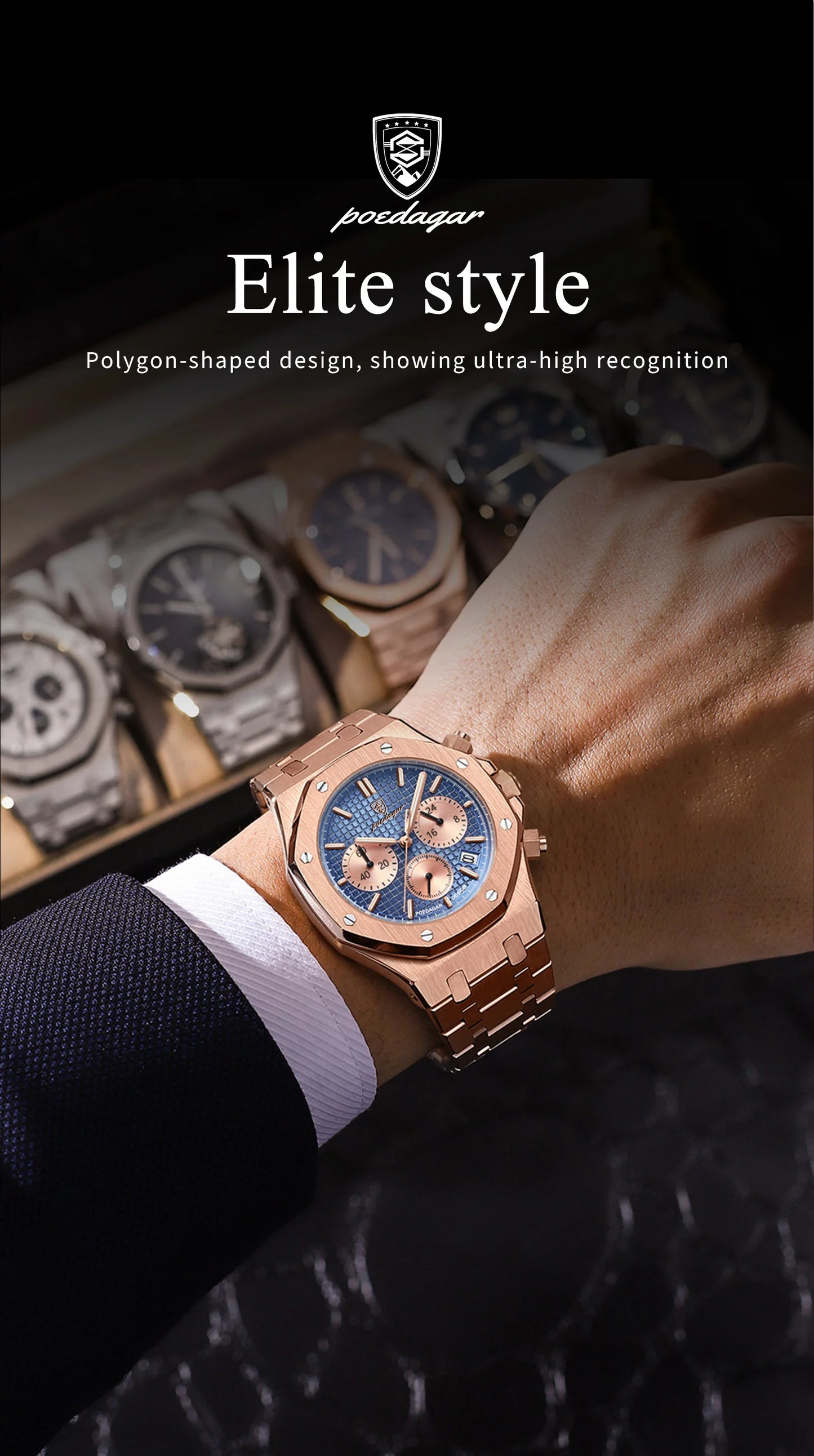 Men’s Quartz Chronograph Watch