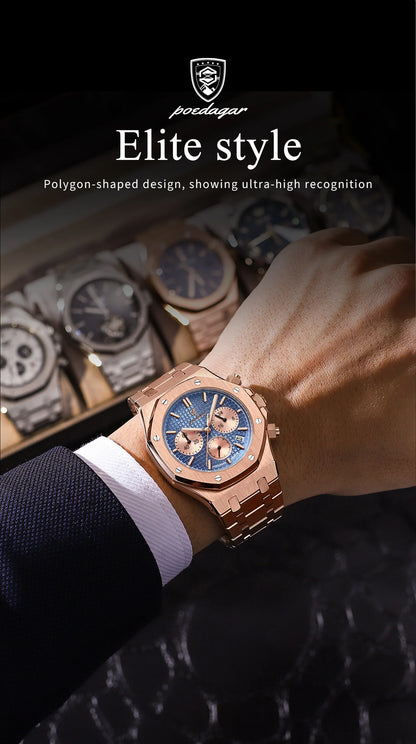 Men’s Quartz Chronograph Watch