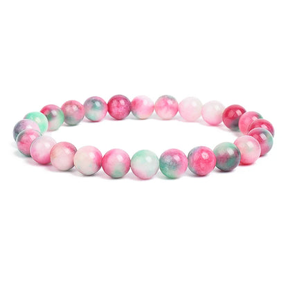 Natural Gemstone Beaded Bracelet for Men & Women
